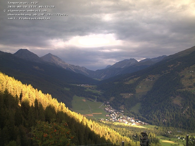 Archiv Foto Webcam Val Müstair / Umbrailpass
