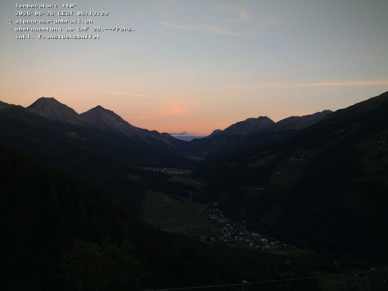Archived image Webcam Val Müstair / Umbrail Pass