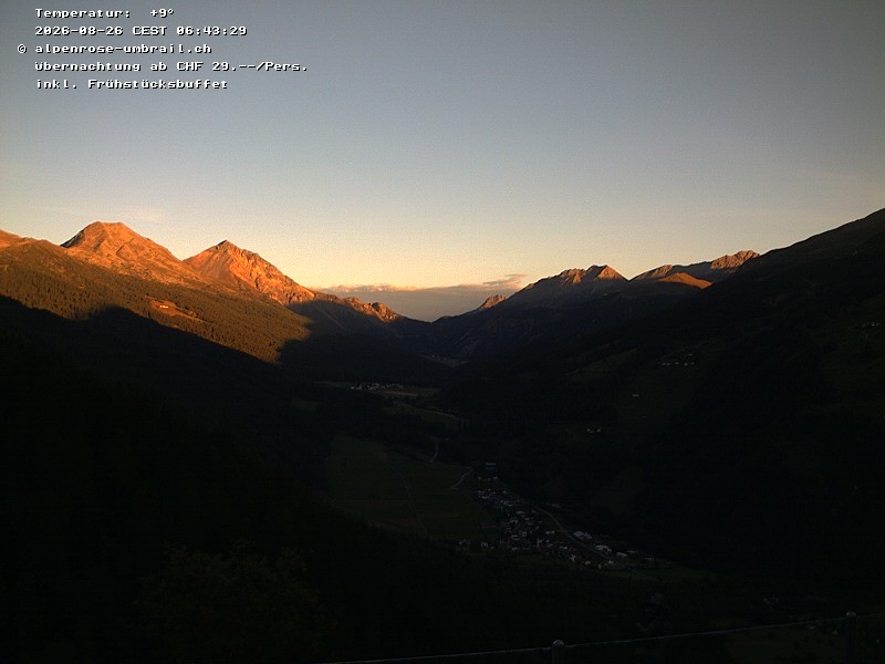 Archived image Webcam Val Müstair / Umbrail Pass