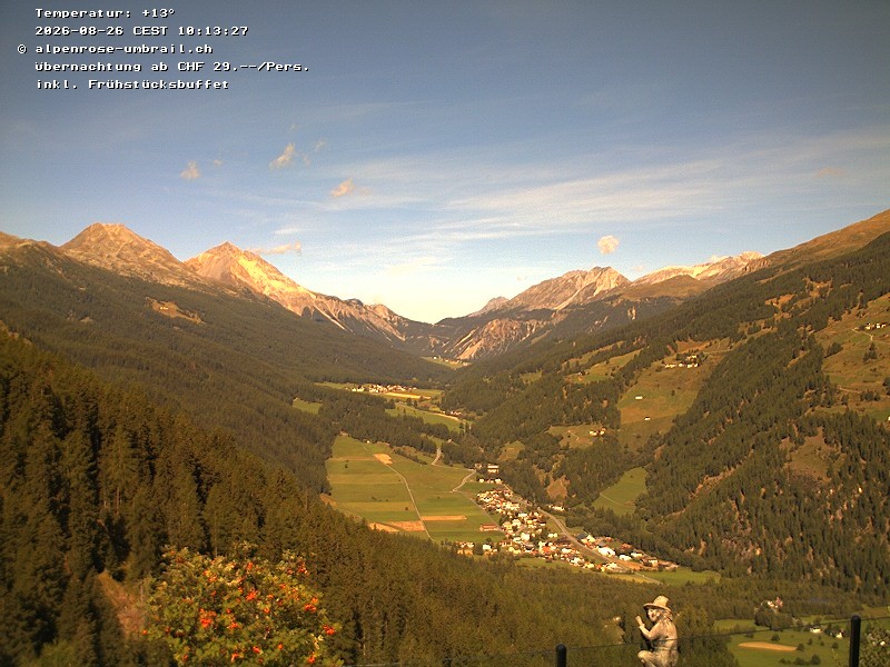 Archived image Webcam Val Müstair / Umbrail Pass