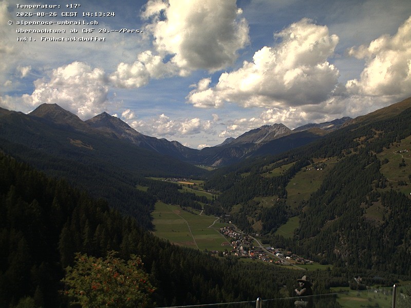 Archived image Webcam Val Müstair / Umbrail Pass