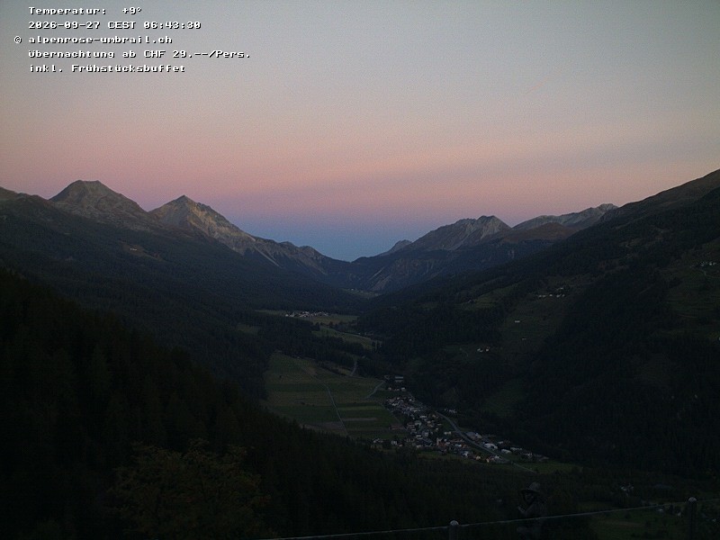 Archived image Webcam Val Müstair / Umbrail Pass