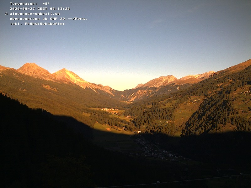 Archived image Webcam Val Müstair / Umbrail Pass
