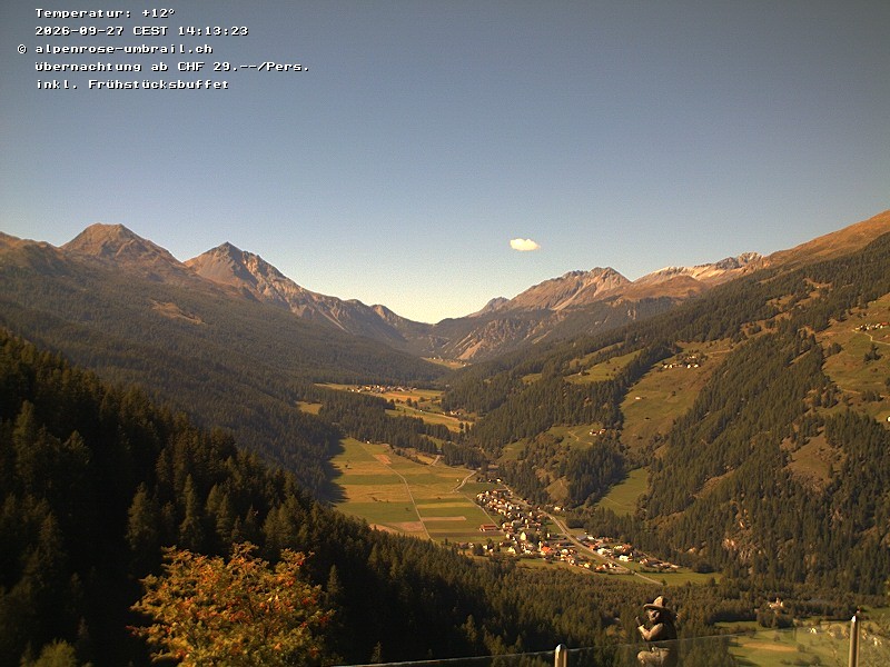 Archived image Webcam Val Müstair / Umbrail Pass