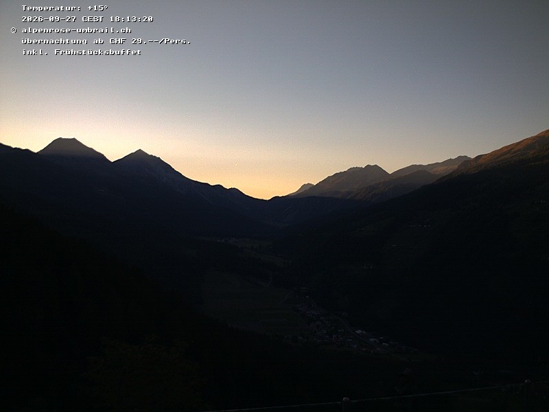 Archived image Webcam Val Müstair / Umbrail Pass