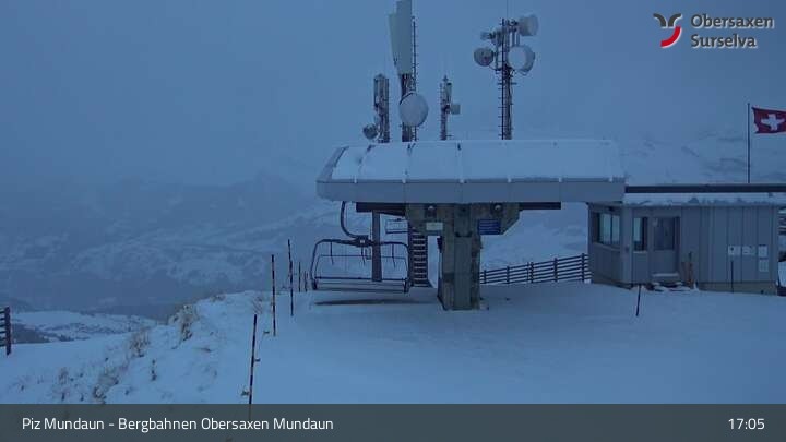 Archiv Foto Webcam Piz Mundaun, Obersaxen Val Lumnezia