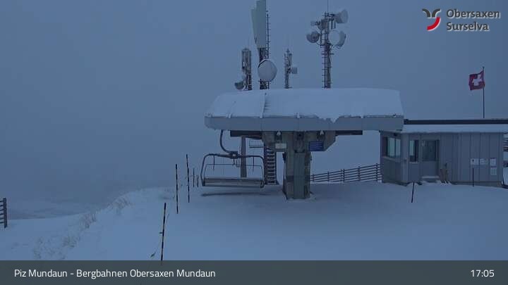 Archiv Foto Webcam Piz Mundaun, Obersaxen Val Lumnezia