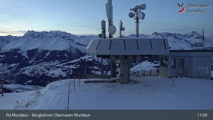 Archived image Webcam Obersaxen Val Lumnezia, Piz Mundaun