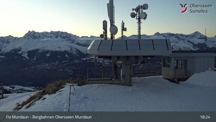 Archived image Webcam Obersaxen Val Lumnezia, Piz Mundaun