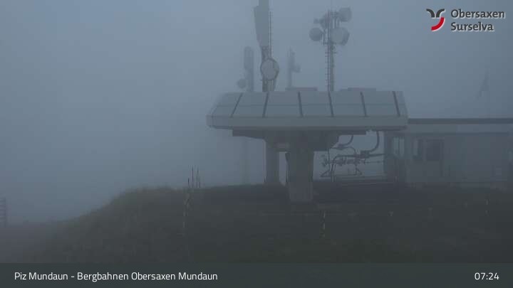 Archiv Foto Webcam Piz Mundaun, Obersaxen Val Lumnezia
