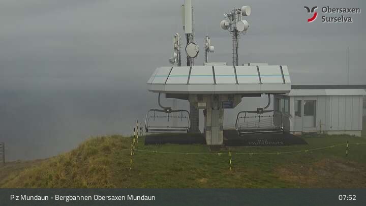 Archived image Webcam Obersaxen Val Lumnezia, Piz Mundaun