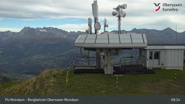 Archived image Webcam Obersaxen Val Lumnezia, Piz Mundaun