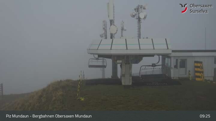 Archiv Foto Webcam Piz Mundaun, Obersaxen Val Lumnezia