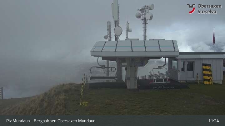 Archived image Webcam Obersaxen Val Lumnezia, Piz Mundaun