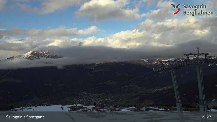 Archiv Foto Webcam Panoramabahn, Savognin in Graubünden
