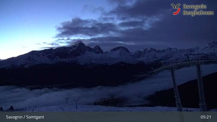 Archiv Foto Webcam Panoramabahn, Savognin in Graubünden