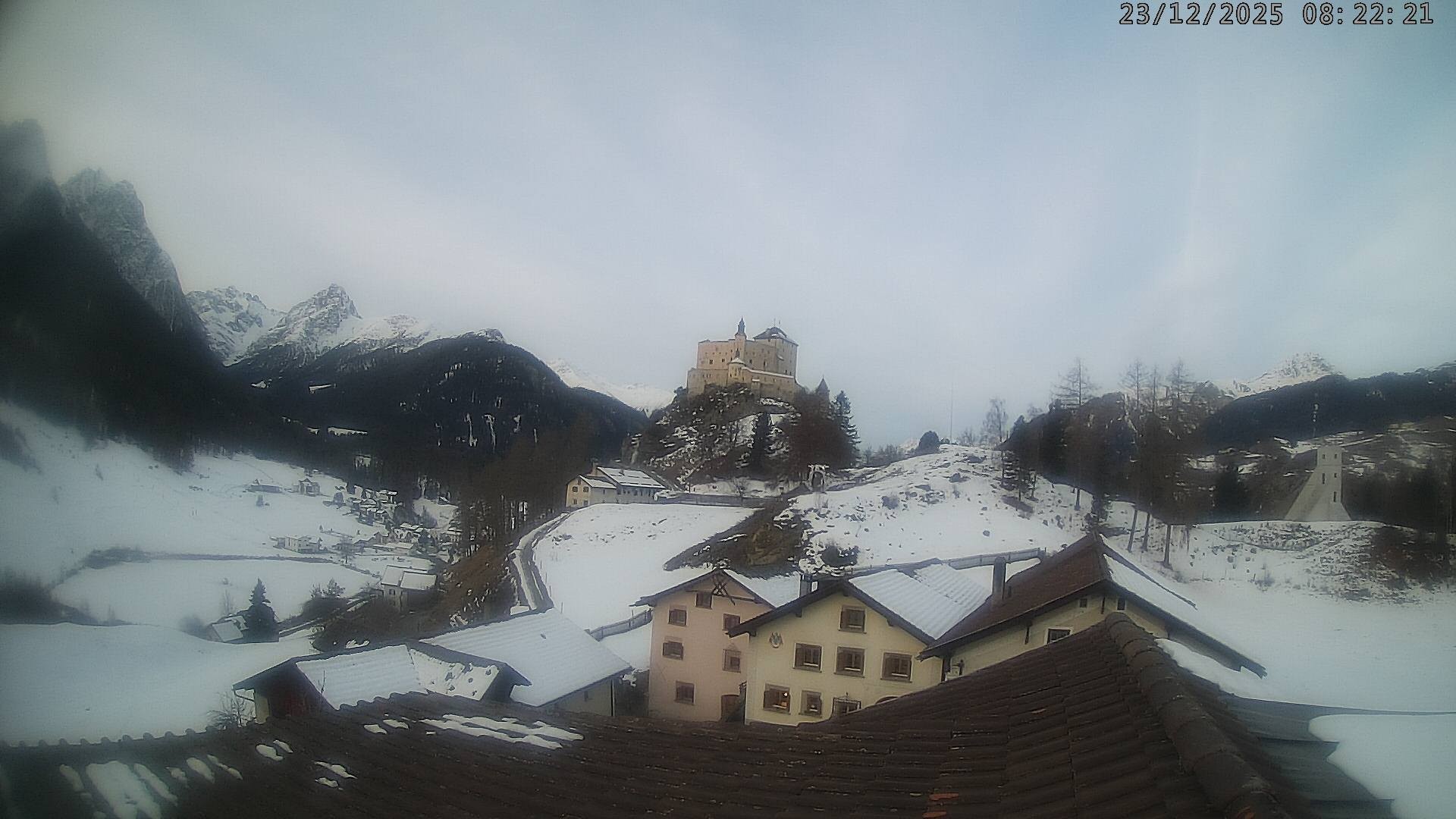 Archiv Foto Webcam Schloss Tarasp, Graubünden