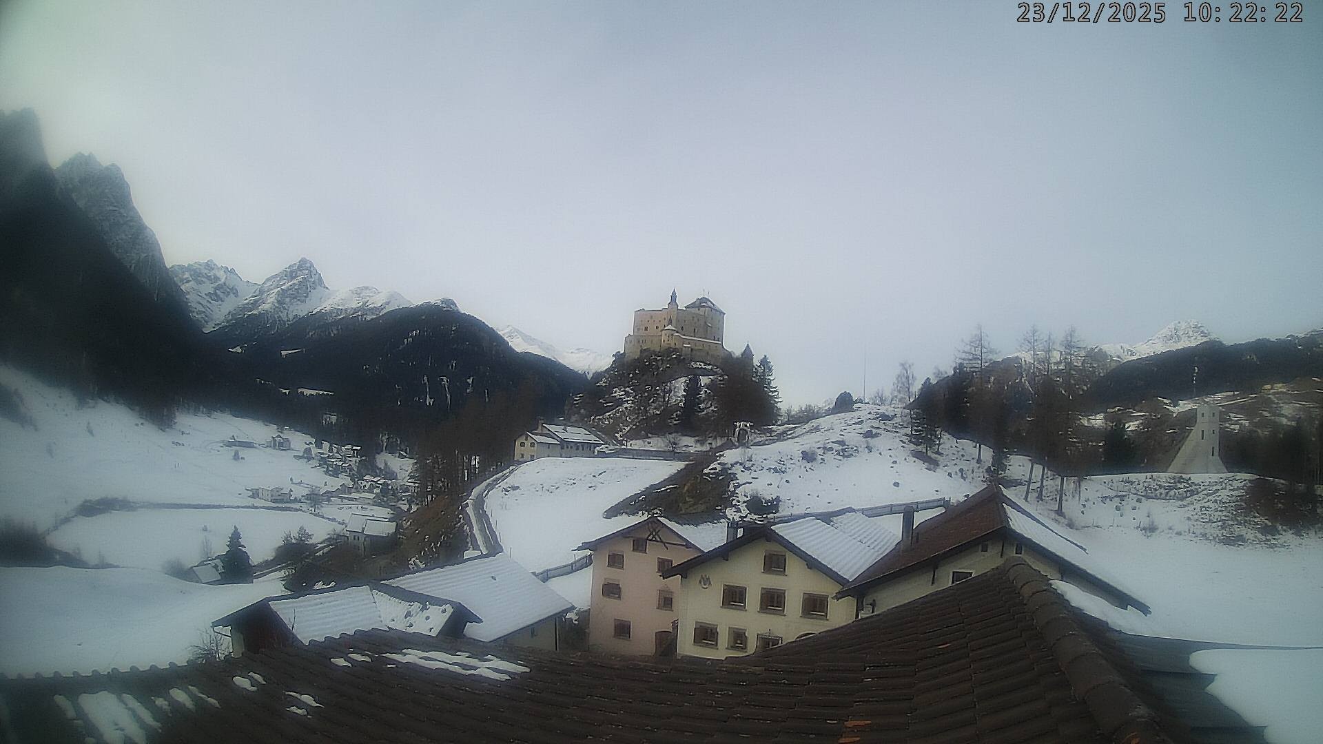 Archiv Foto Webcam Schloss Tarasp, Graubünden
