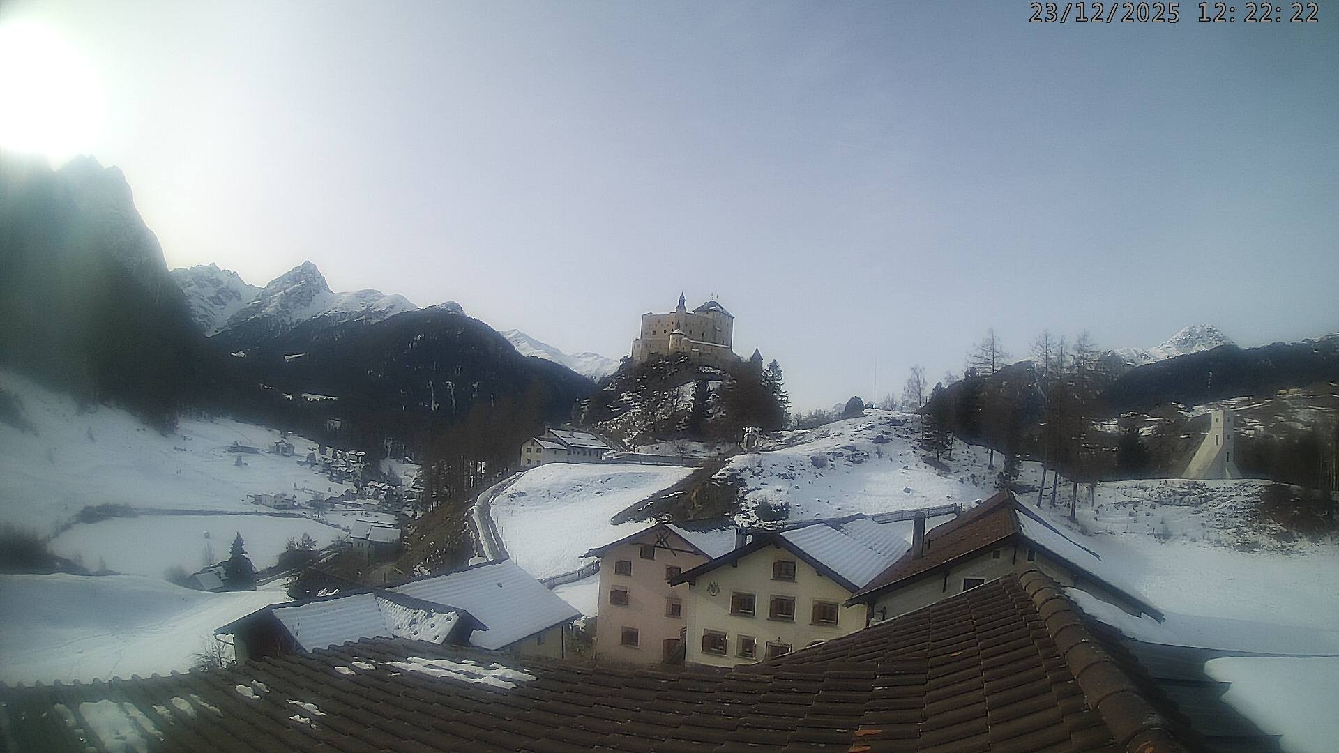 Archiv Foto Webcam Schloss Tarasp, Graubünden