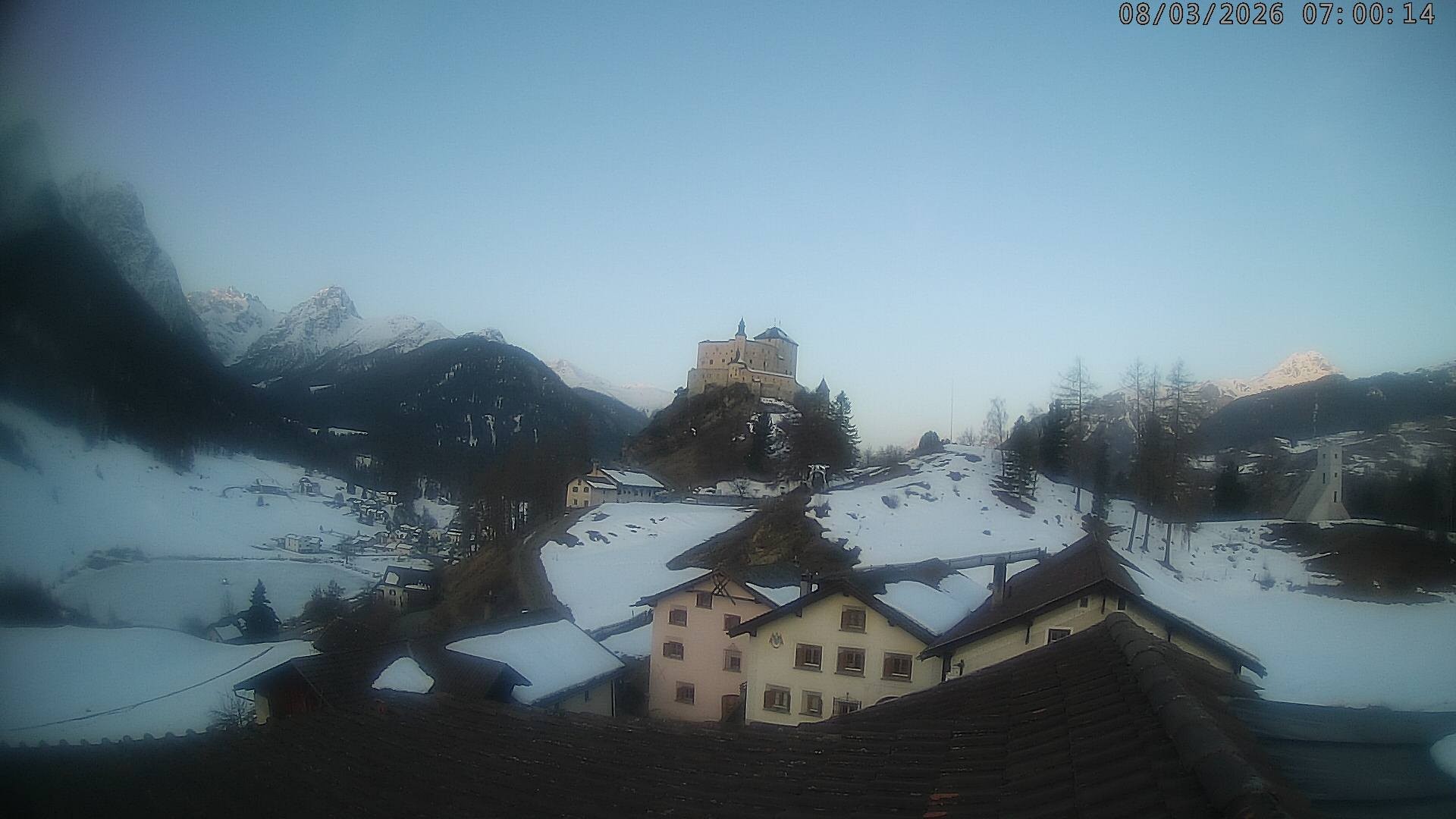 Archiv Foto Webcam Schloss Tarasp, Graubünden