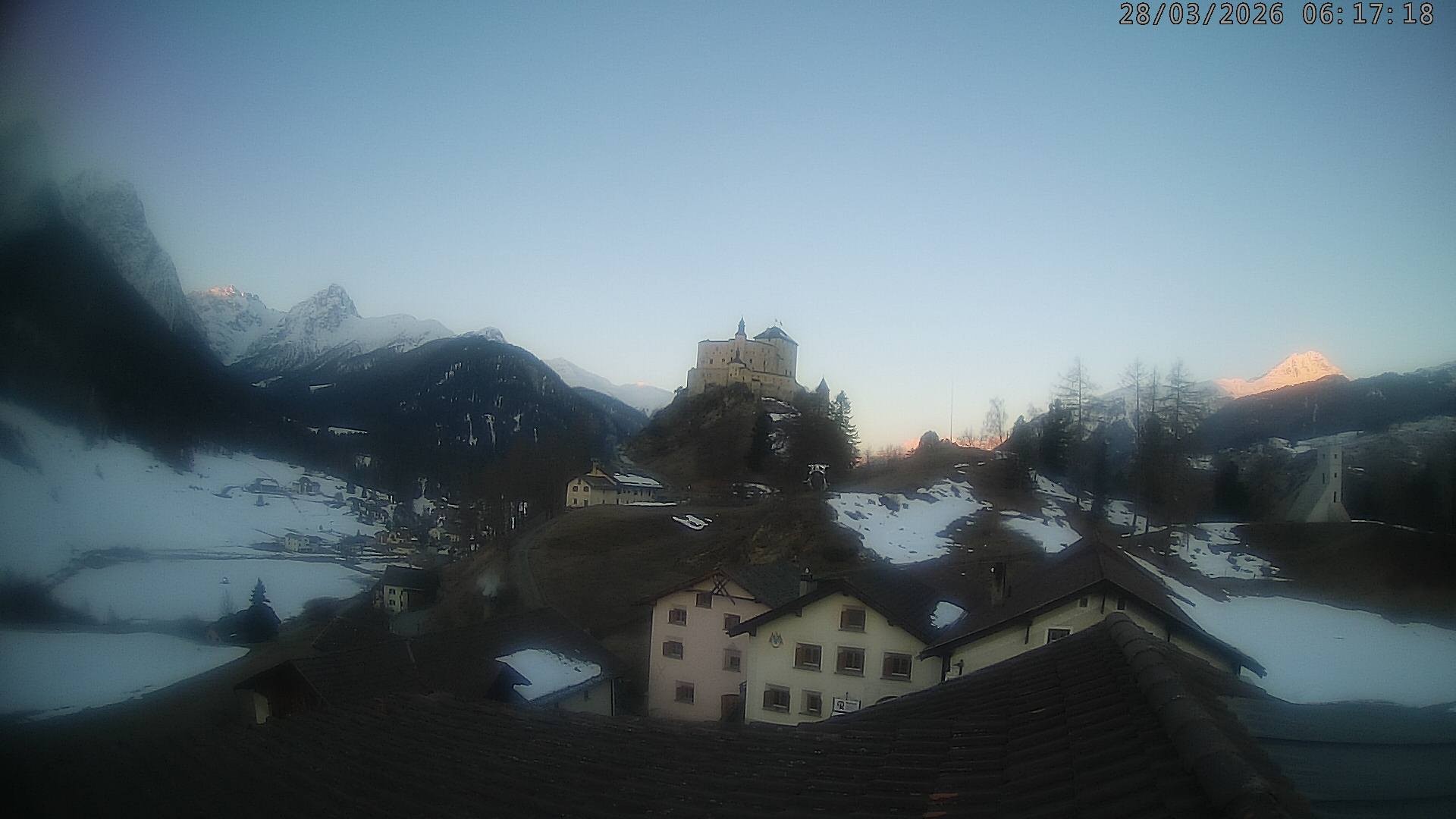 Archiv Foto Webcam Schloss Tarasp, Graubünden