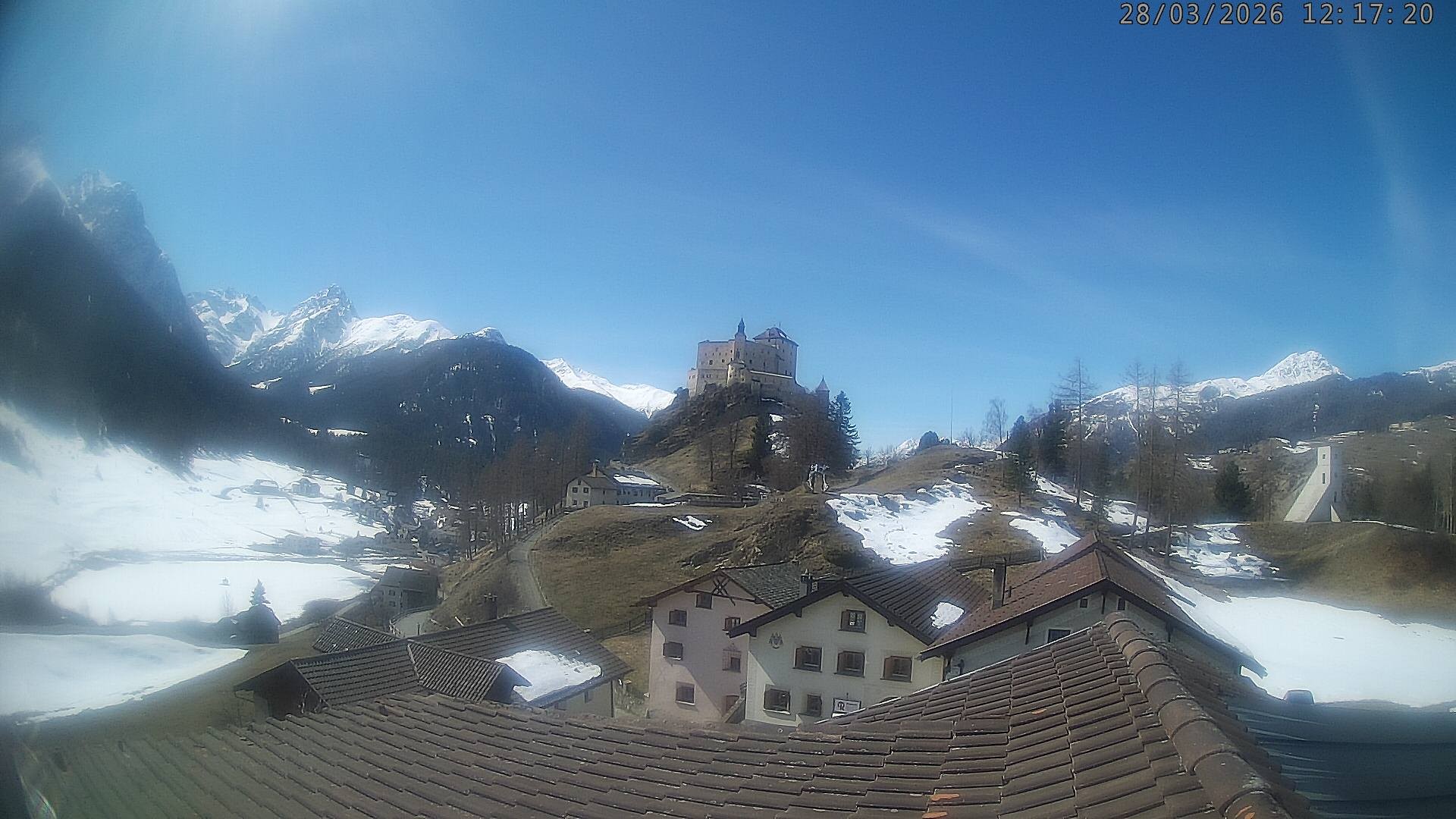 Archiv Foto Webcam Schloss Tarasp, Graubünden