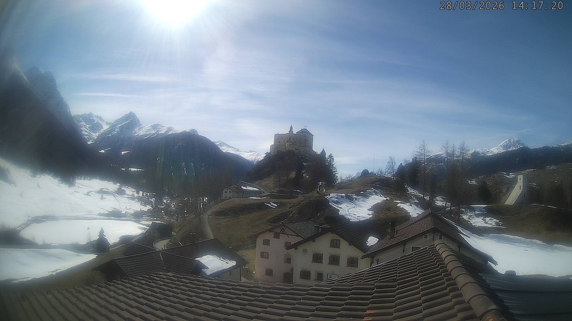 Archiv Foto Webcam Schloss Tarasp, Graubünden