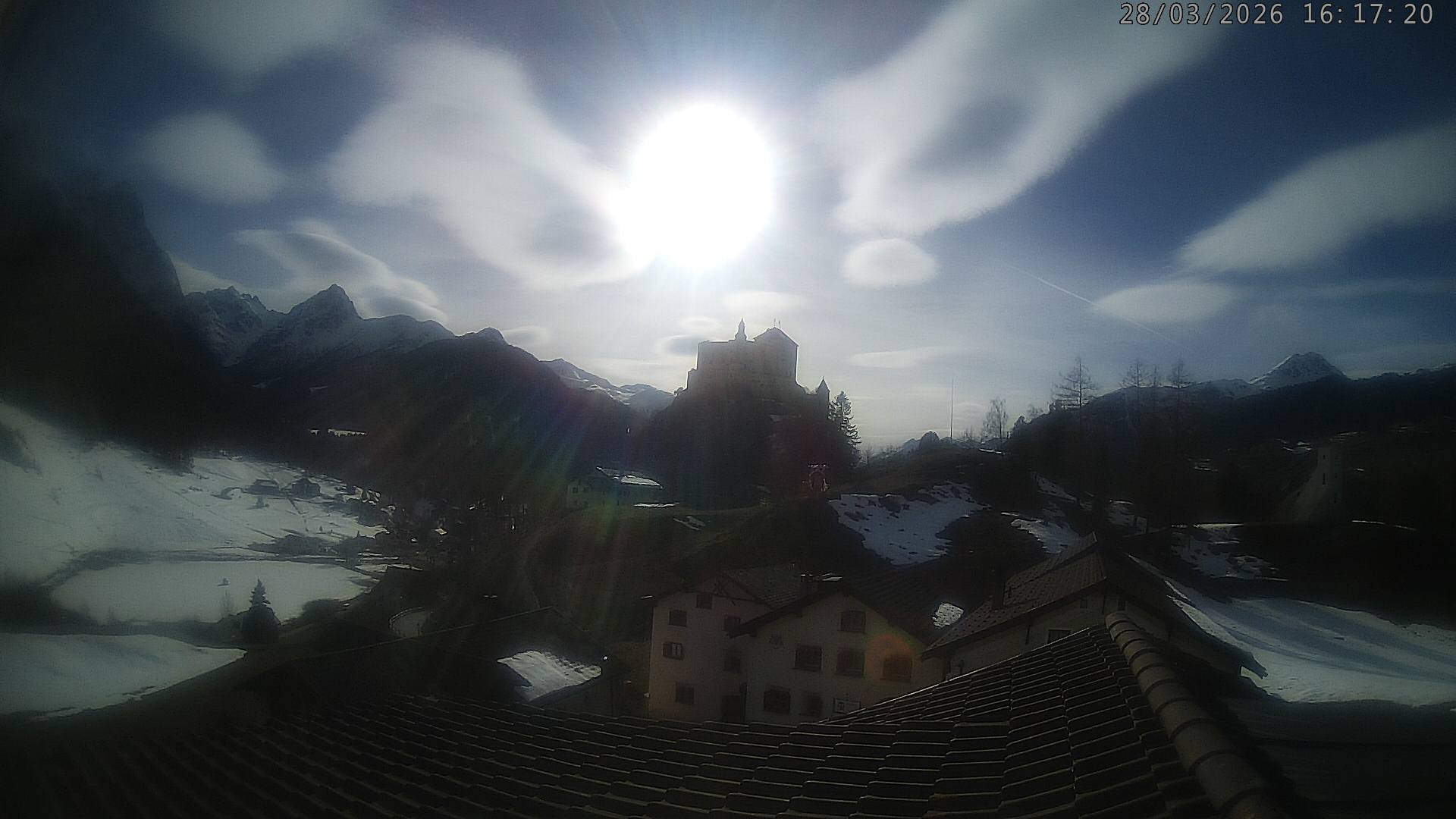 Archiv Foto Webcam Schloss Tarasp, Graubünden