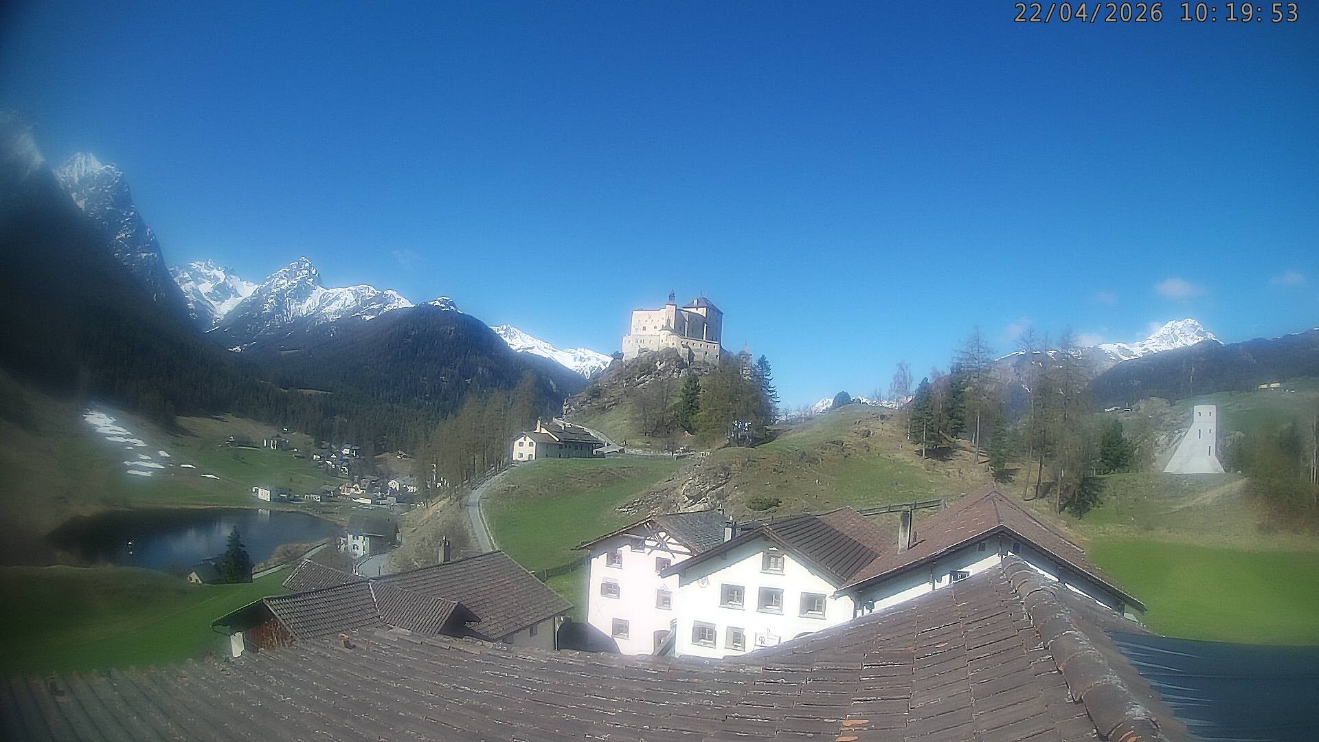 Archiv Foto Webcam Schloss Tarasp, Graubünden