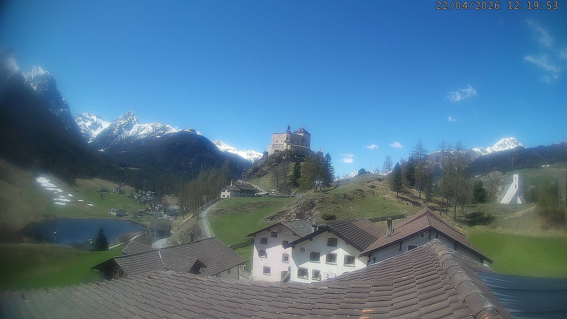 Archiv Foto Webcam Schloss Tarasp, Graubünden