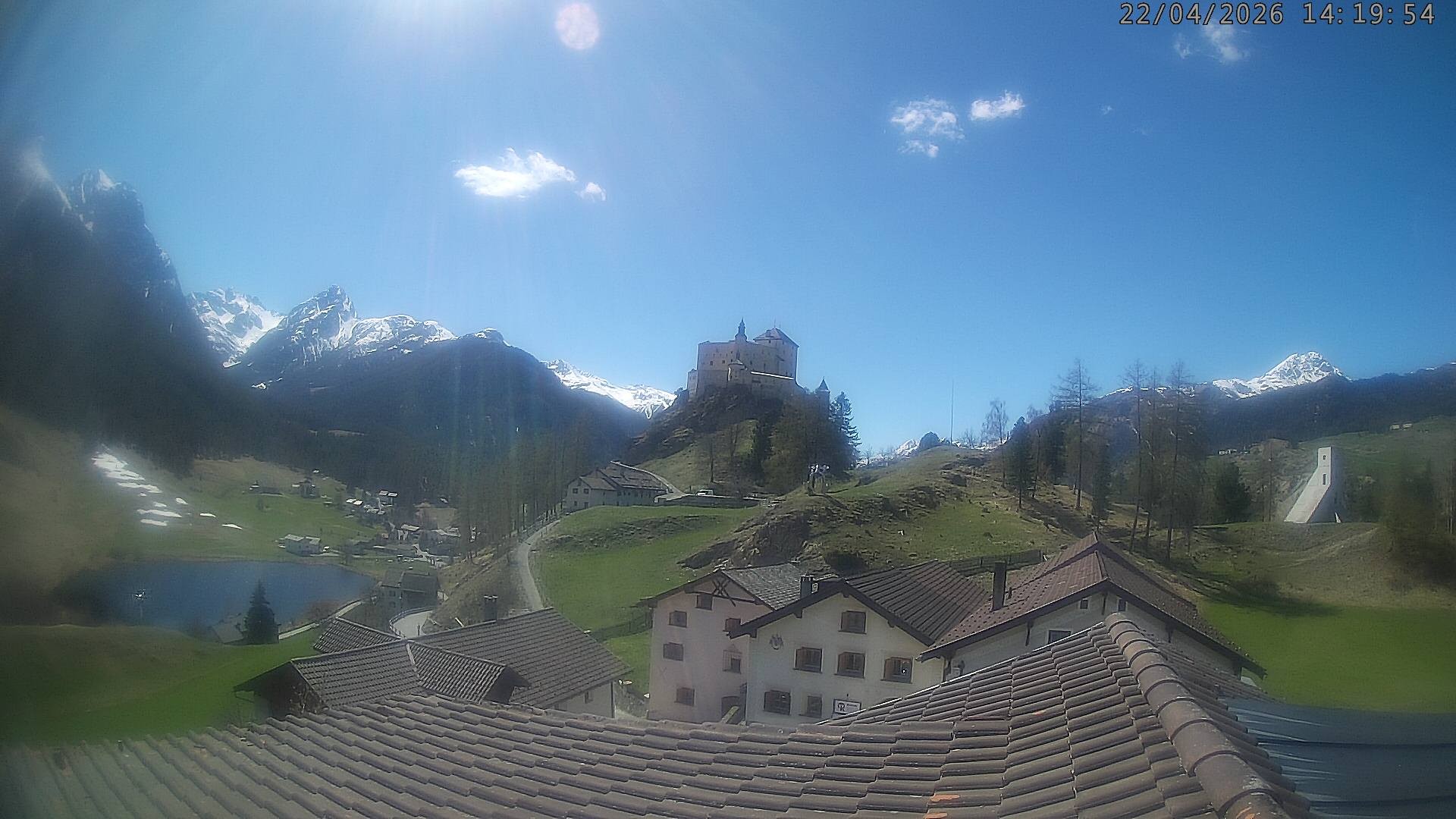 Archiv Foto Webcam Schloss Tarasp, Graubünden