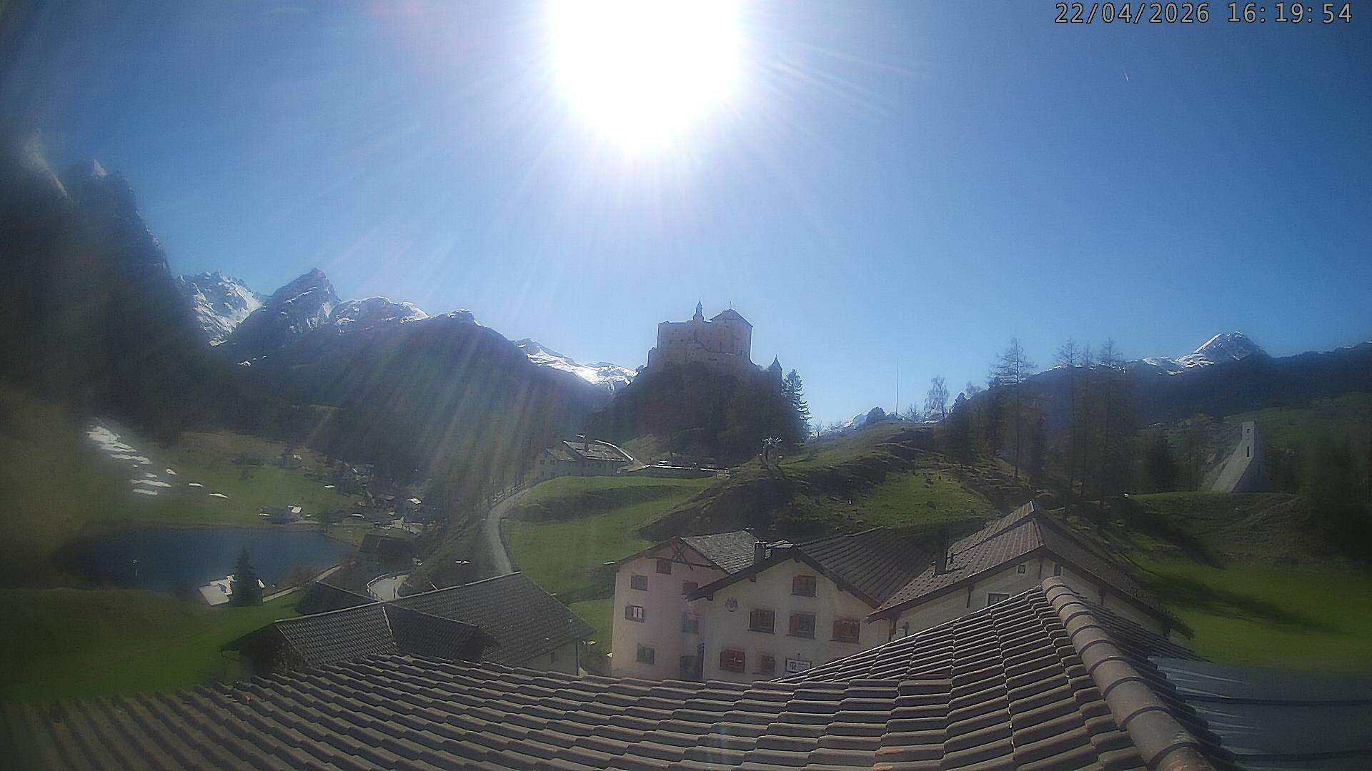 Archiv Foto Webcam Schloss Tarasp, Graubünden