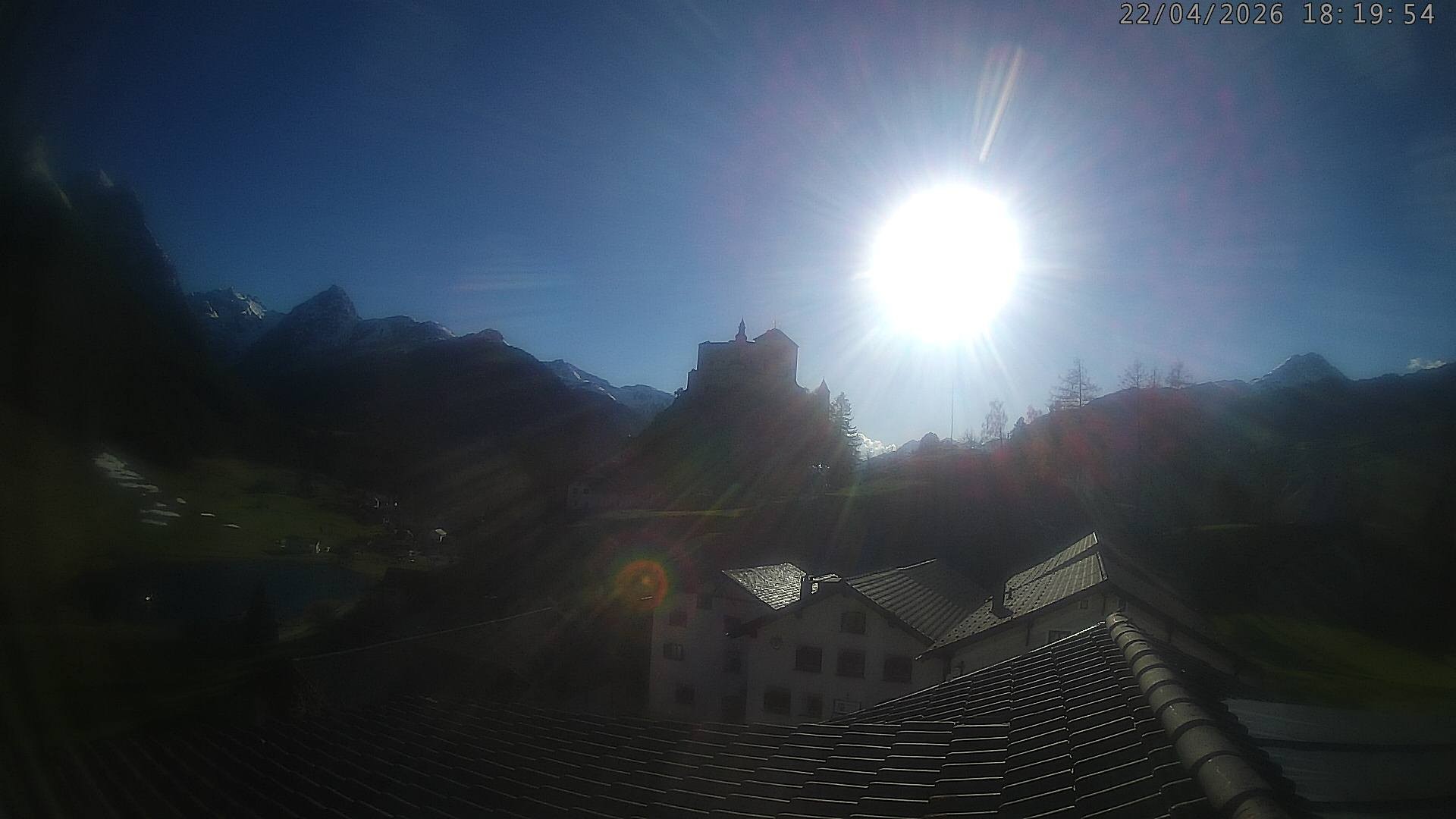 Archiv Foto Webcam Schloss Tarasp, Graubünden
