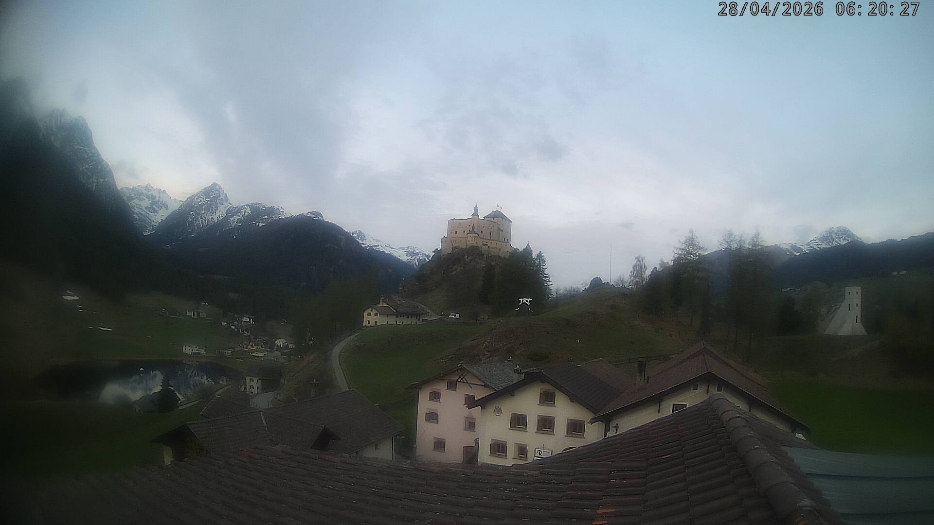 Archiv Foto Webcam Schloss Tarasp, Graubünden
