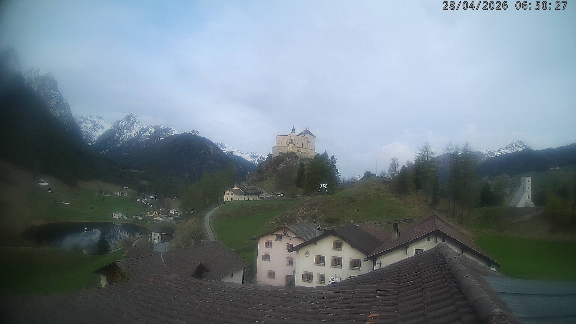 Archiv Foto Webcam Schloss Tarasp, Graubünden