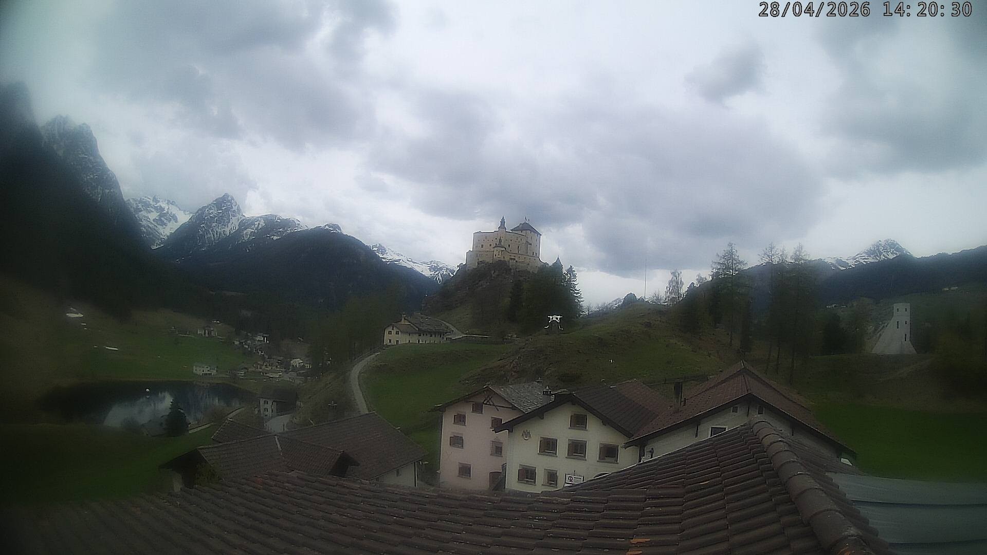 Archiv Foto Webcam Schloss Tarasp, Graubünden
