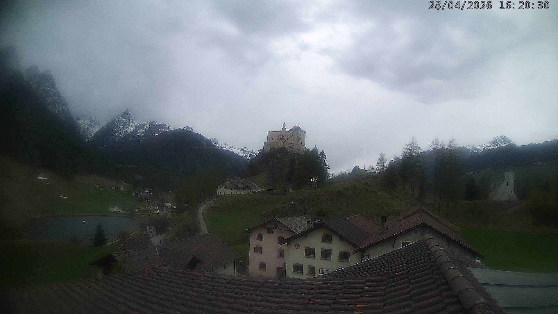 Archiv Foto Webcam Schloss Tarasp, Graubünden