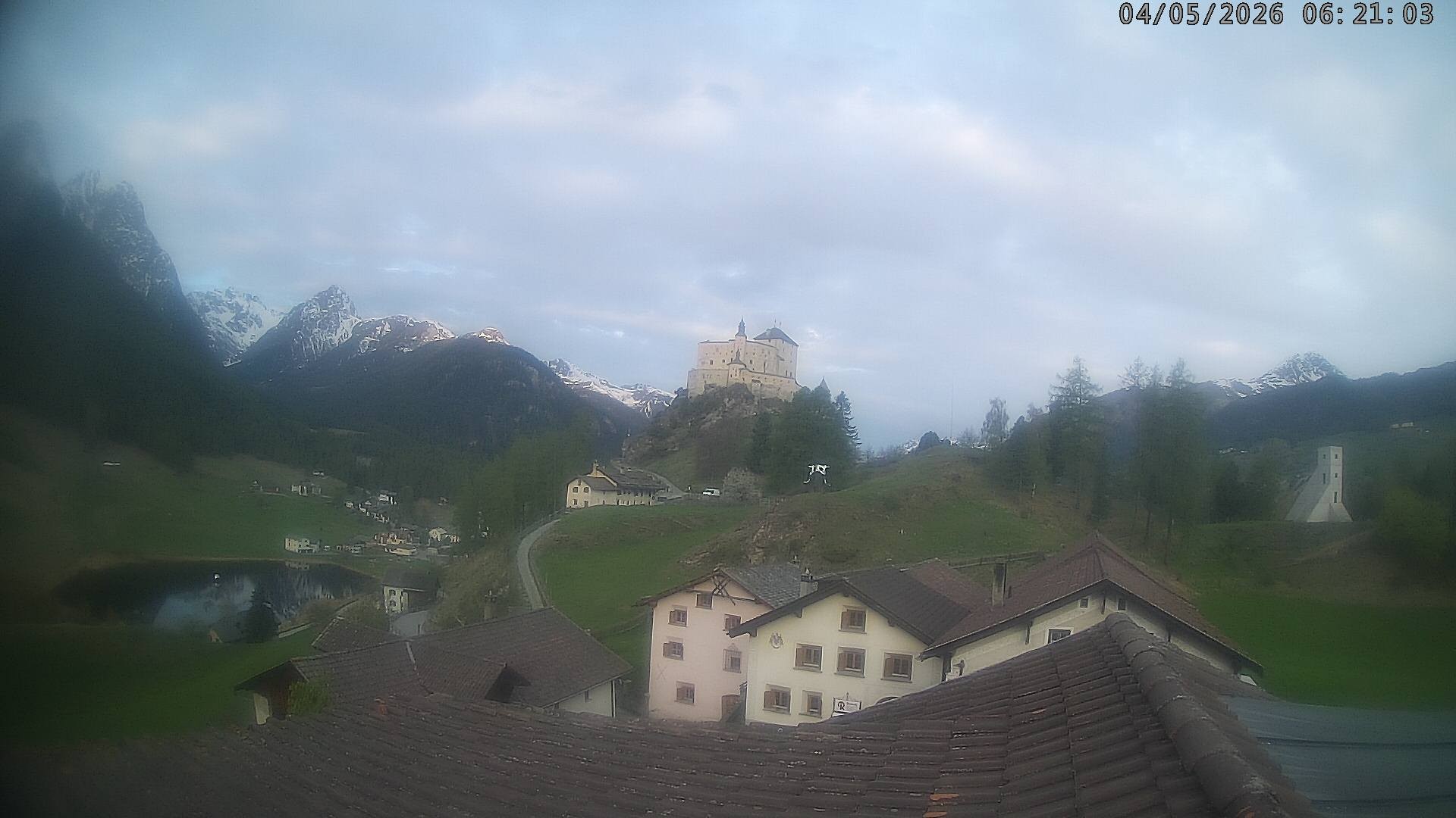 Archiv Foto Webcam Schloss Tarasp, Graubünden