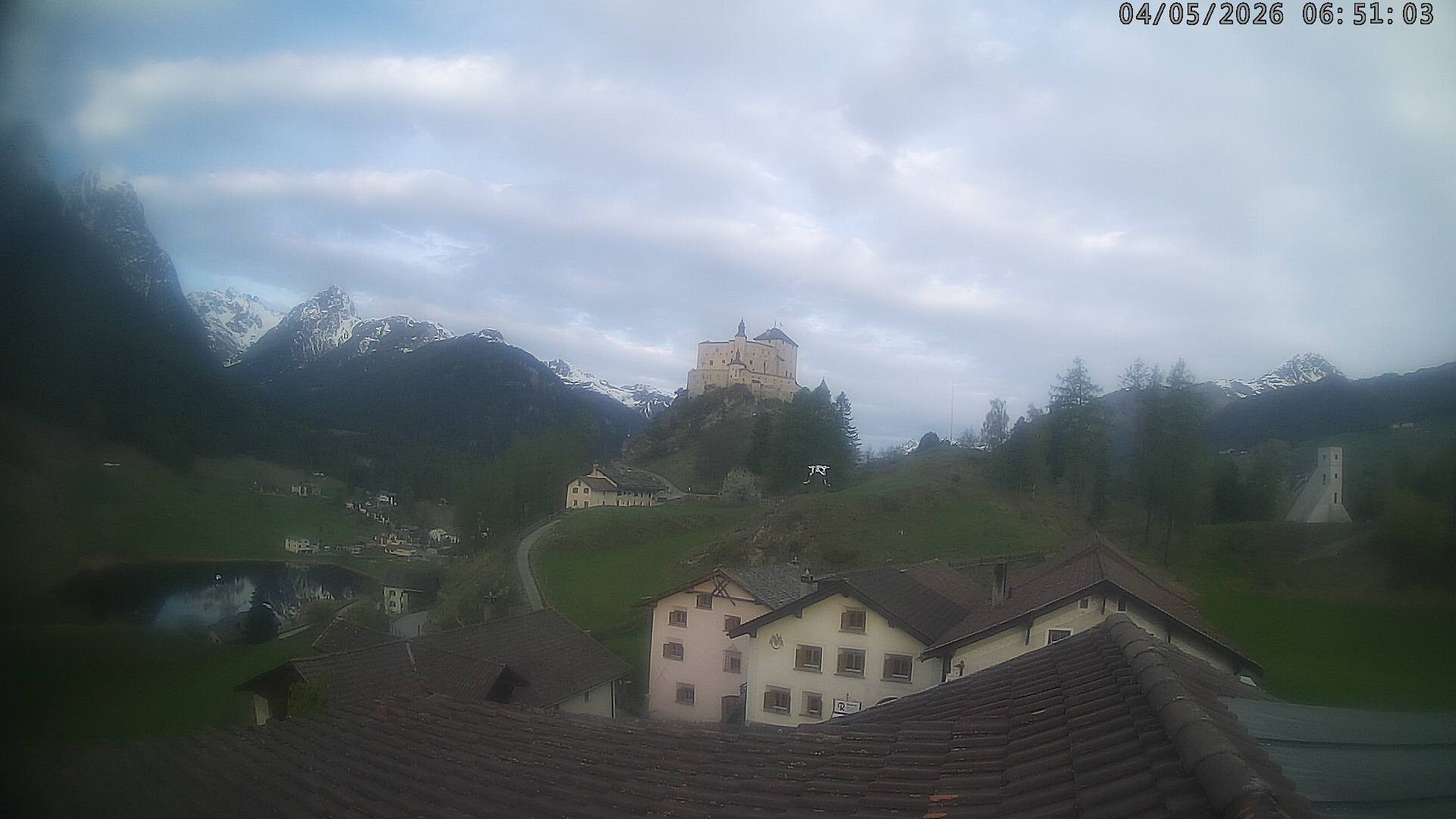 Archiv Foto Webcam Schloss Tarasp, Graubünden