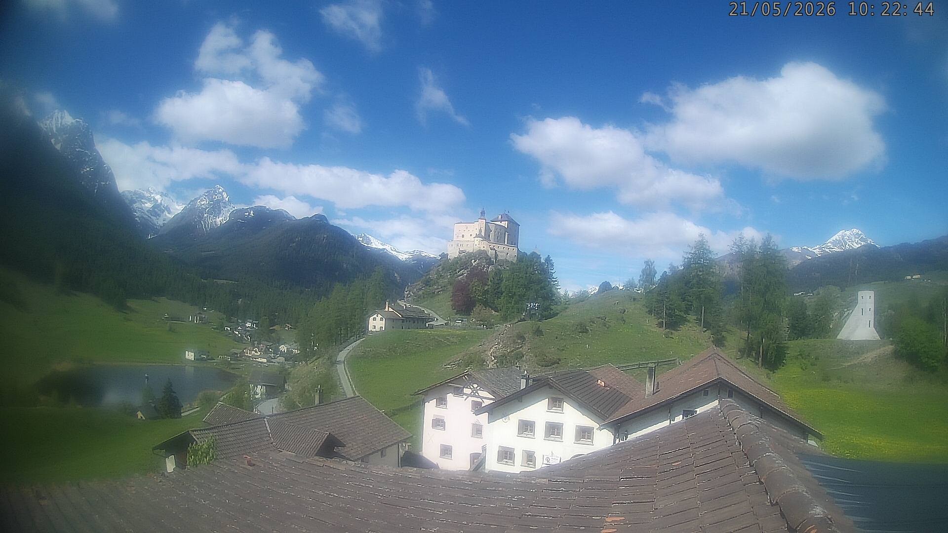 Archived image Webcam Tarasp Castle, Grisons