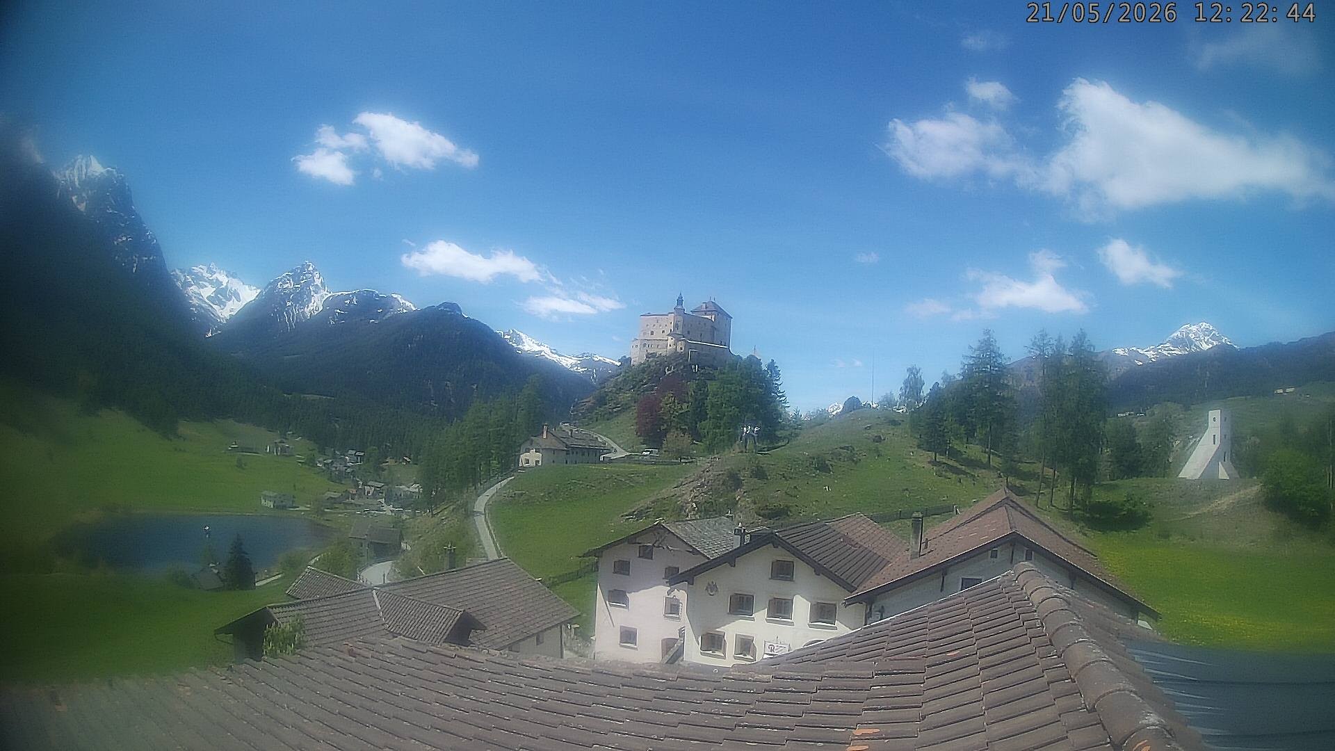Archived image Webcam Tarasp Castle, Grisons