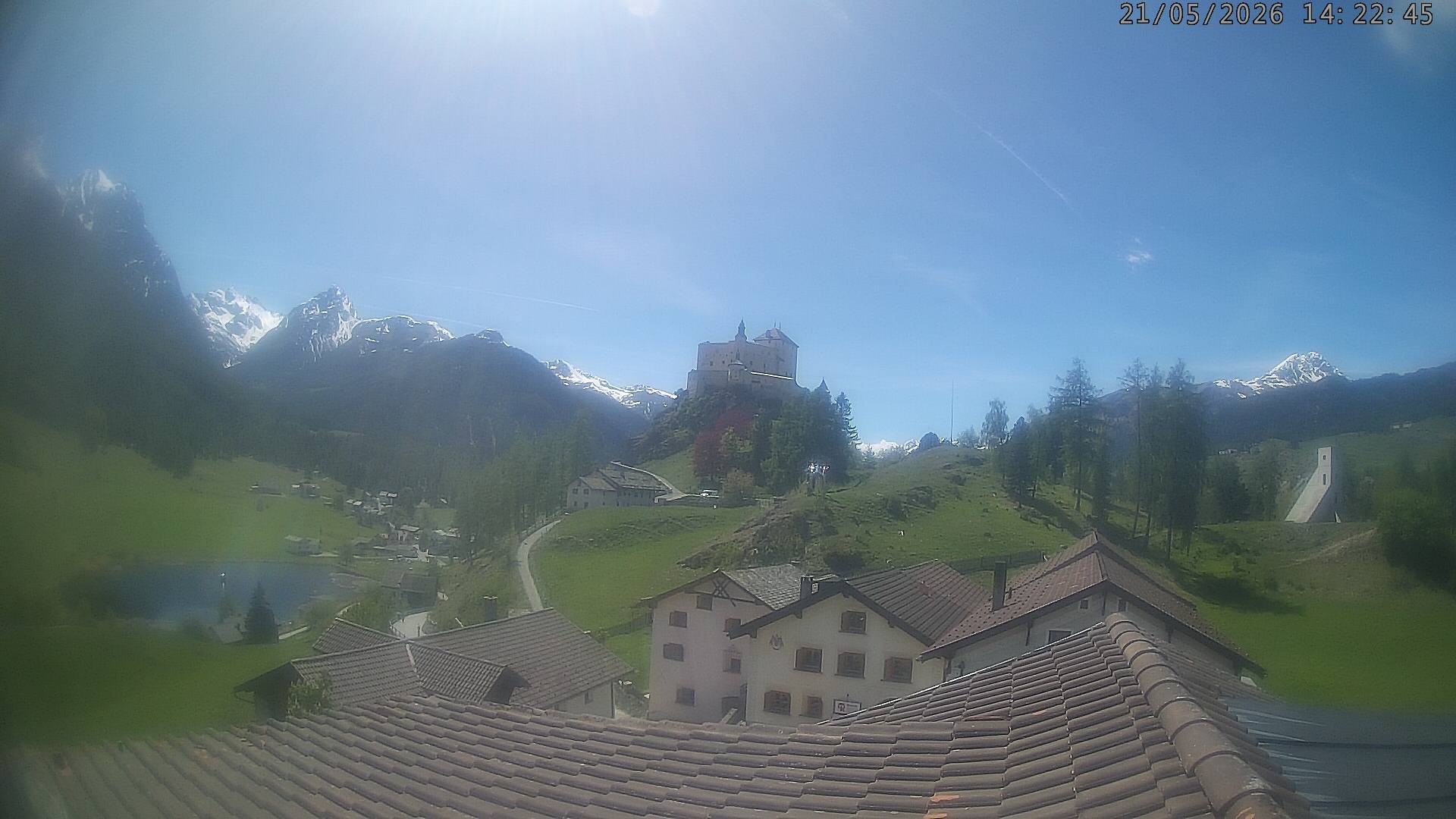 Archived image Webcam Tarasp Castle, Grisons