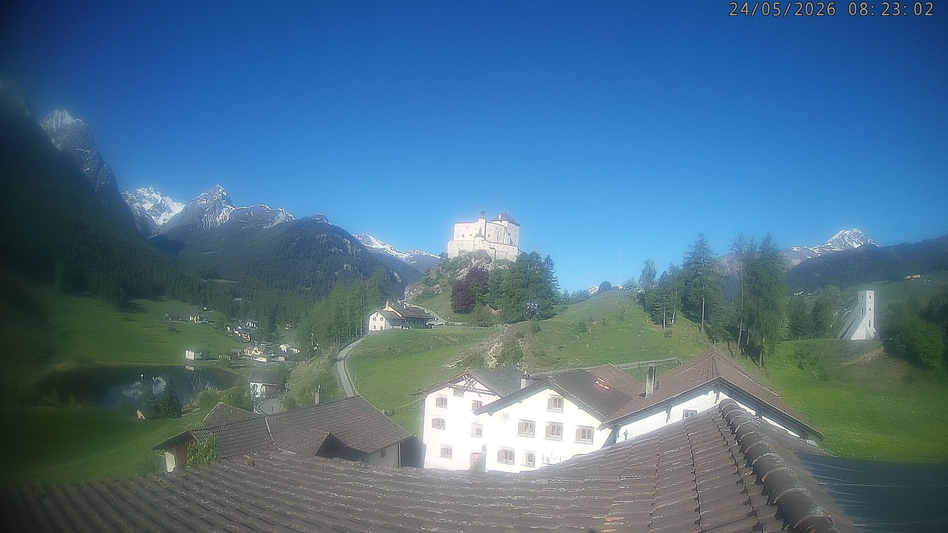Archiv Foto Webcam Schloss Tarasp, Graubünden