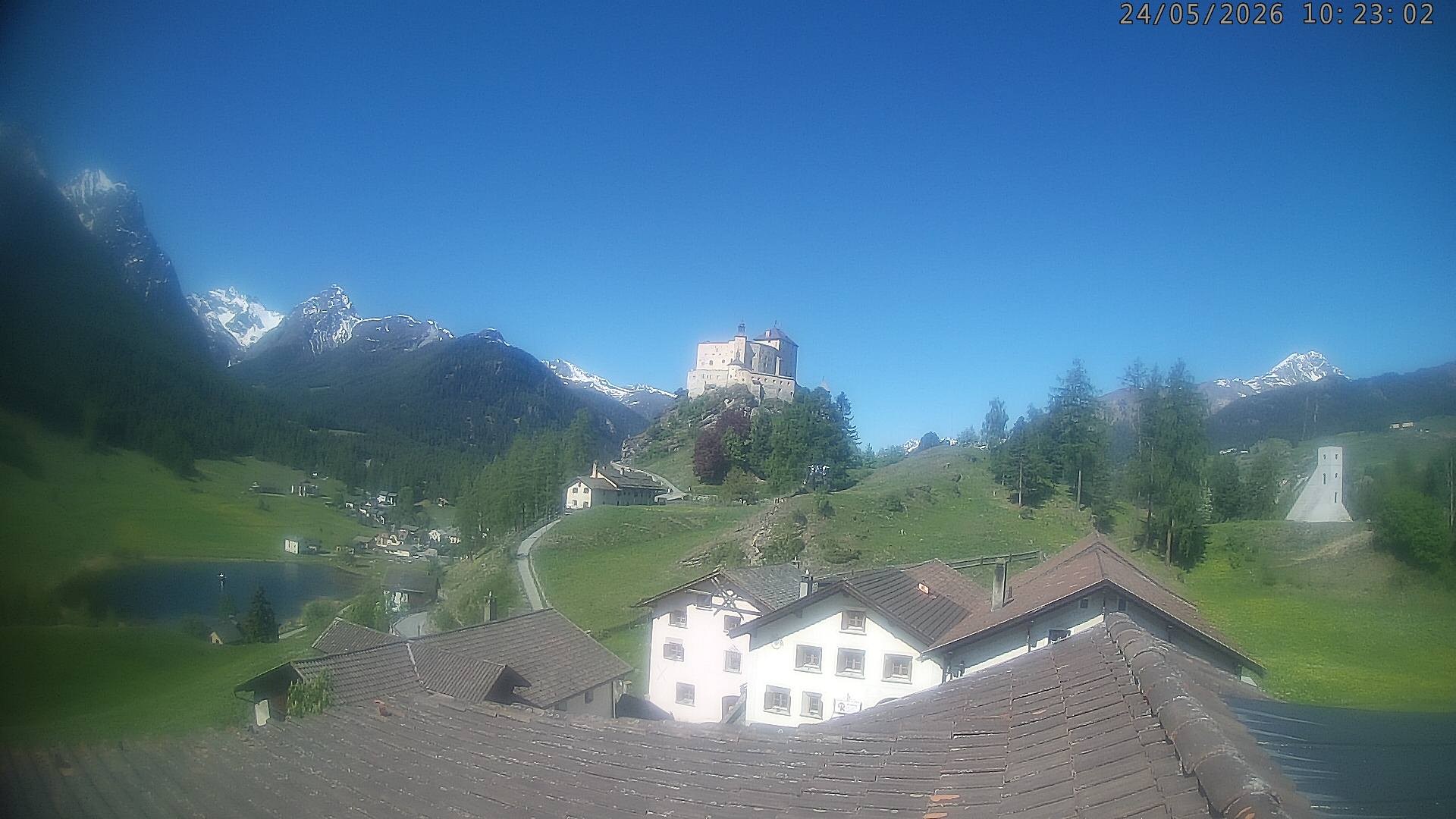 Archiv Foto Webcam Schloss Tarasp, Graubünden