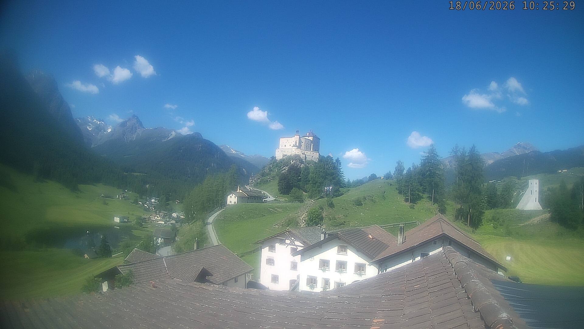 Archiv Foto Webcam Schloss Tarasp, Graubünden