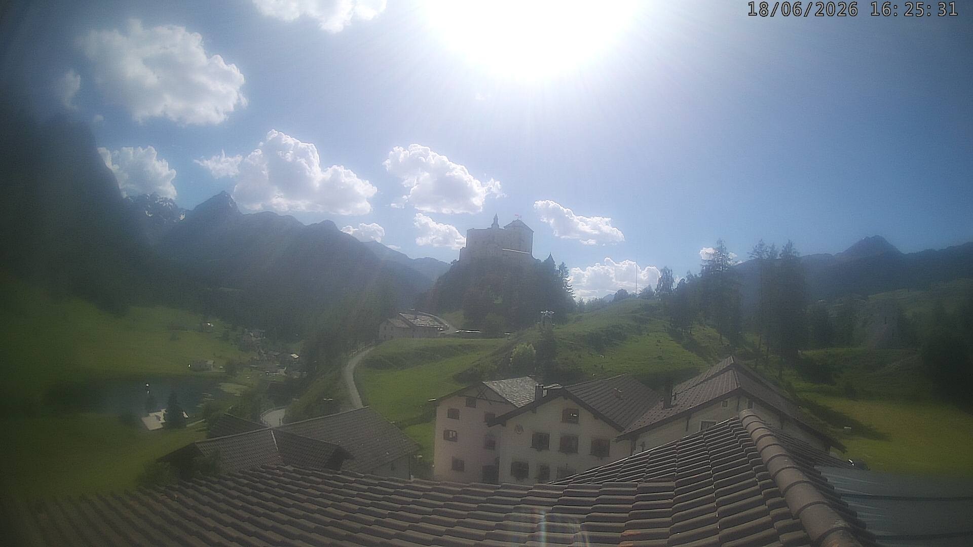 Archiv Foto Webcam Schloss Tarasp, Graubünden