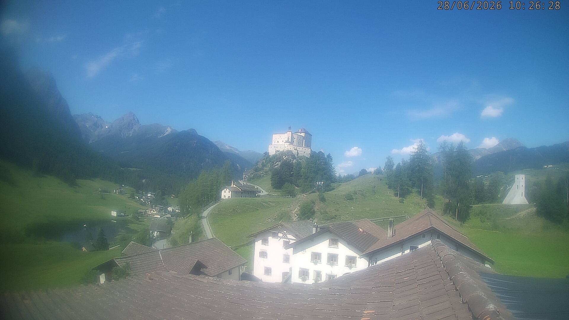 Archiv Foto Webcam Schloss Tarasp, Graubünden