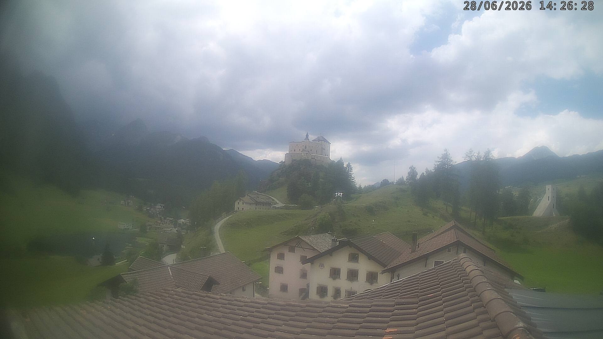 Archiv Foto Webcam Schloss Tarasp, Graubünden