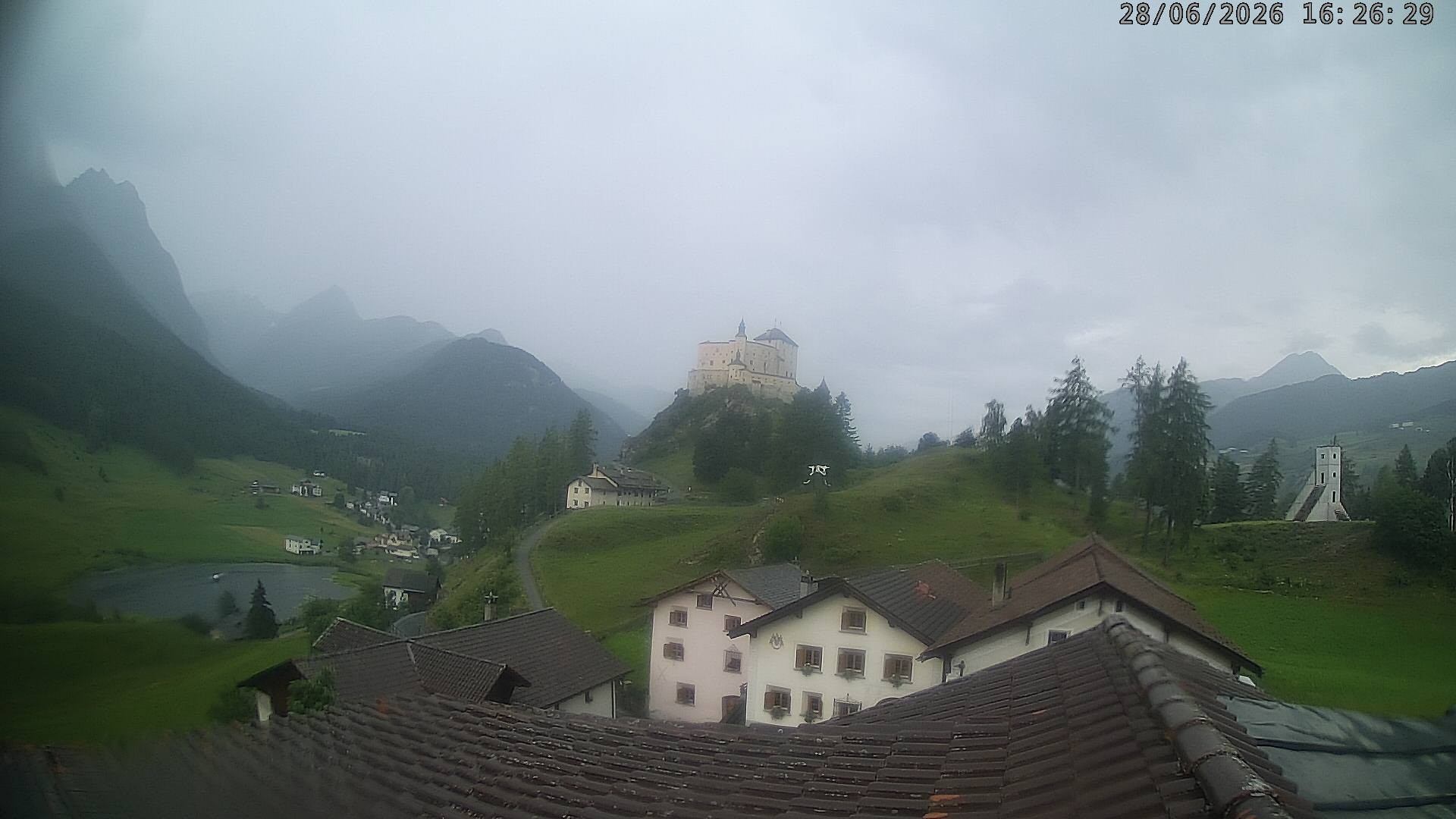 Archiv Foto Webcam Schloss Tarasp, Graubünden