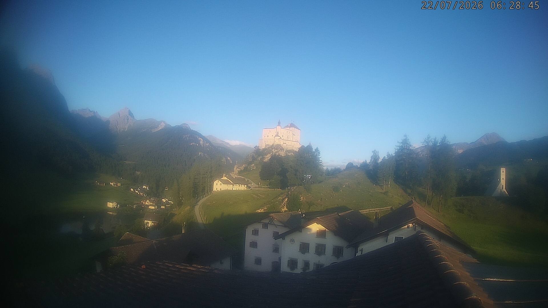 Archiv Foto Webcam Schloss Tarasp, Graubünden